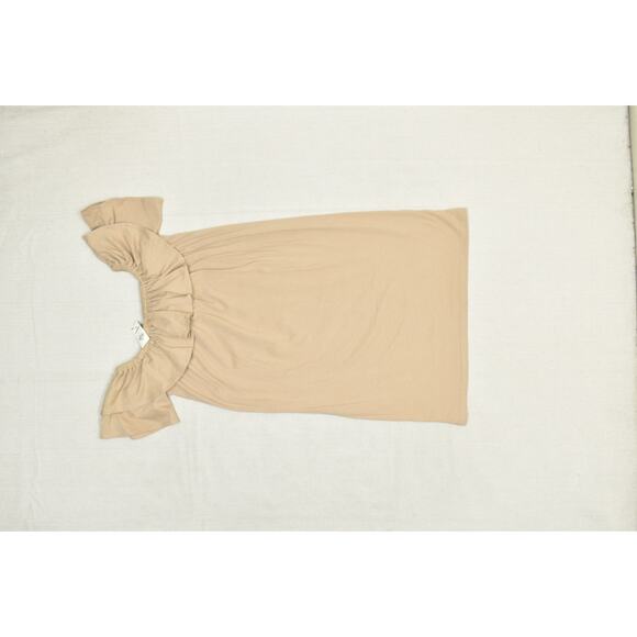 Express Dress Womens XS Off Shoulder Ruffle Sleeve Casual Summer - Picture 1 of 8